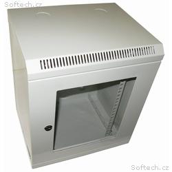 XtendLan 10" nástěnný rozvaděč 9U 350x280, nosnost