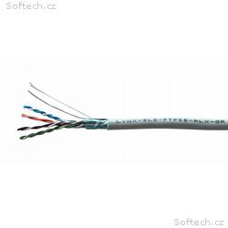 FTP kabel LYNX REELEX AIR, Cat5E, drát, PVC, Eca, 