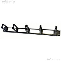 19" vyvazovací panel LEXI-Net 1U, 5x plastový úchy
