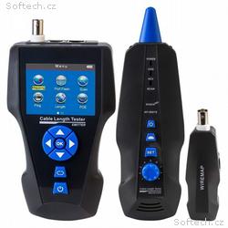 LAN Cable Tester TLCD8601S s LCD, koax, Cat3, Cat5