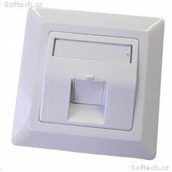 Zásuvka neosazená universální 1 port - 80x80