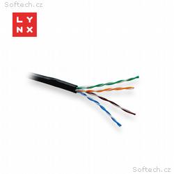 LYNX UTP kabel Cat5e, PE (Fca), celoměděný, venkov