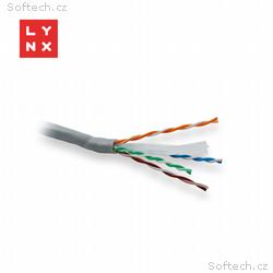 LYNX UTP kabel, Cat6, PVC (Eca), celoměděný, vnitř