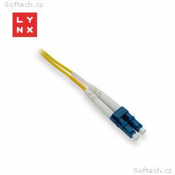 LYNX duplexní patch kabel SM, OS2, LC, LC, 9, 125µ