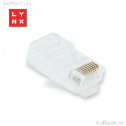 LYNX konektor UTP Cat5e, 50µ, 100ks