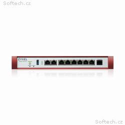 ZYXEL USG Flex 200H, 2*2.5Gig.,6*1G, USB, 1YR secu