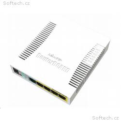 MikroTik RouterBOARD CSS106-1G-4P-1S (RB260GSP), T