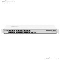 MikroTik Cloud Smart Switch CSS326-24G-2S+RM, 24 n