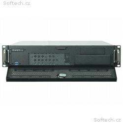 CHIEFTEC skříň Rackmount 2U UNC-210, mATX, half he