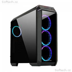 CHIEFTEC skříň STALLION II, ATX, 1x USB-C 3.2, 2x 