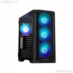CHIEFTEC skříň APEX LUMO, E-ATX, 1x USB-C 3.2, 2x 