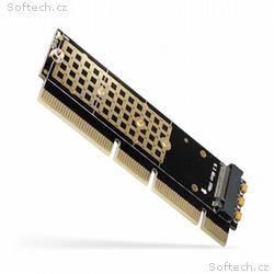 AXAGON PCEM2-1U, PCIe x16, x8, x4 - M.2 NVMe M-key