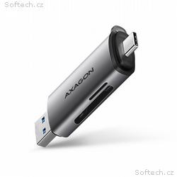 AXAGON CRE-SAC, USB3.2 Gen 1 Type-C + Type-A exter