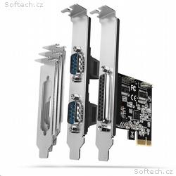 AXAGON PCEA-PSN, PCIe řadič - 1x paralelní (LPT) +