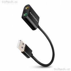 AXAGON ADA-12, USB 2.0 - externí zvuková karta, 48