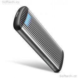 AXAGON EEM2-SA, USB micro-B 3.2 Gen 1 - M.2 SATA S
