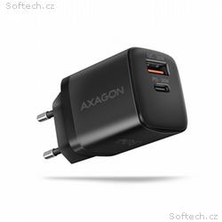 AXAGON ACU-PQ30 Sil nabíječka do sítě 30W, 2x port