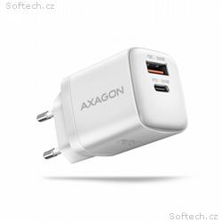 AXAGON ACU-PQ30W Sil nabíječka do sítě 30W, 2x por