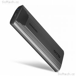AXAGON EEM2-GTS2, USB-C 10Gbps - M.2 NVMe & SATA S