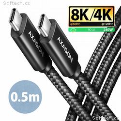 AXAGON BUCM4X-CM05AB NewGEN+ kabel USB-C <-> USB-C