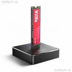 AXAGON ADSA-M2C11, USB-C 10Gbps dokovací stanice p