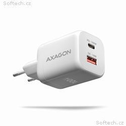 AXAGON ACU-PQ100W, GaN nabíječka do sítě 100W, USB