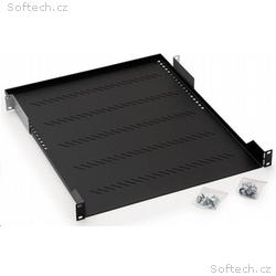 TRITON Police s perforací 19", 1U, 350mm, nosnost 