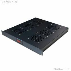 19" ventilační jednotka XtendLan, 6 ventilátorů, L