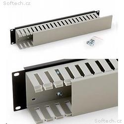 TRITON 19" vyvazovací panel 2U jednostranná plasto