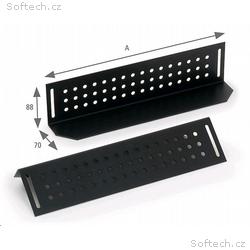 Nosné ližiny pro rack hl.600mm (L=380mm)-pár černé
