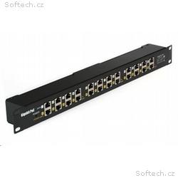 POE injektor aktivní, pasivní - 12x 1 Gb, s, stíně