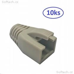 Ochrana pro konektor RJ45 Cat6A, snag-proof - šedá