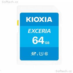 KIOXIA Exceria SD card 64GB N203, UHS-I U1 Class 1