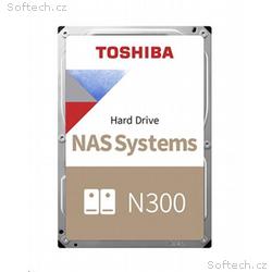 TOSHIBA HDD N300 NAS 6TB, SATA III, 7200 rpm, 256M