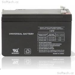 EUROCASE baterie do UPS NP7-12, 12V, 7Ah (RBC2)