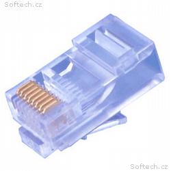 Konektor UTP RJ45 (8p8c), Cat5E, 50µm, licna(lanko