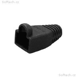 Ochrana pro konektor RJ45, snag-proof - černá, 100