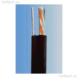 UTP kabel PlanetElite s nosným lankem, Cat5E, drát