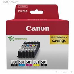 Canon PGI-580, CLI-581 PGBK, C, M, Y, BK MULTI SEC