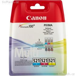 Canon CLI-521 C, M, Y MULTI SEC