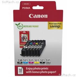 Canon PGI530, CLI 531 PGBK, C, M, Y, BK, GY PHOTO 
