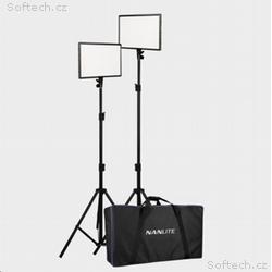 Nanlite LumiPad 25 Set - 2x stativ a rukojeť, braš