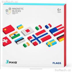 PIXIO Flags magnetická stavebnice