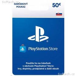 PlayStation Live Cards 50 EUR Hang pro SK PS Store