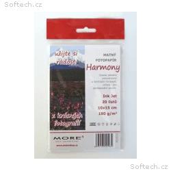 ARMOR MORE Fotopapír Harmony 180g, 10x15, matt, 20