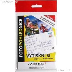 Fotopohlednice 250g, m2, 10x15 cm, glossy, 5ks, ba