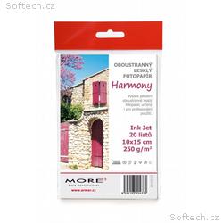 ARMOR Fotopapír Harmony 250g, 10x15cm glossy, 20 l