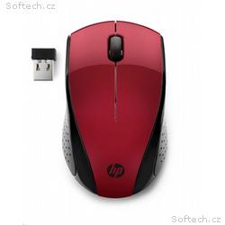 HP myš - 220 Mouse, wireless, red