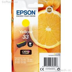 Epson Singlepack Yellow 33 Claria Premium Ink