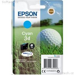 EPSON ink bar Singlepack "Golf" Cyan 34 DURABrite 